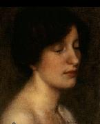 Thomas Cooper Gotch Portrait of the artist's wife